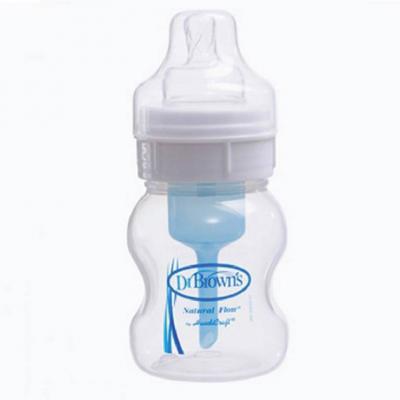 Dr. Brown's Original Bottle Specialty Feeding Set - 236 ml  (Transparent, Blue)
