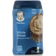 Gerber Whole Wheat Cereal - 227g (8oz) Cereal  (227 g)