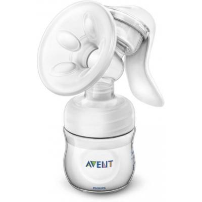 Philips Avent Breast Pump Pes Bottle - Manual  (White)
