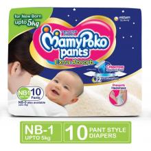 MamyPoko Pants Extra Absorb Diapers - New Born